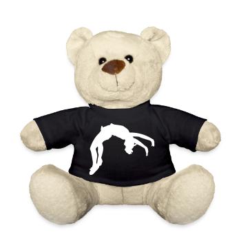 Gymnastics - Gymnasts - Gymnastics - Teddy Bear - black - Front