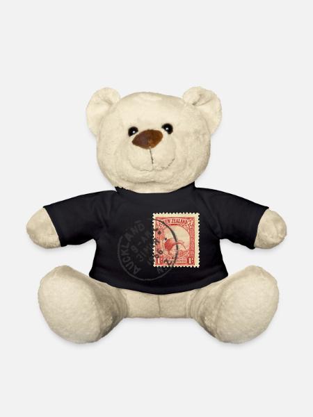 New Zealand stamp - Nounours - noir