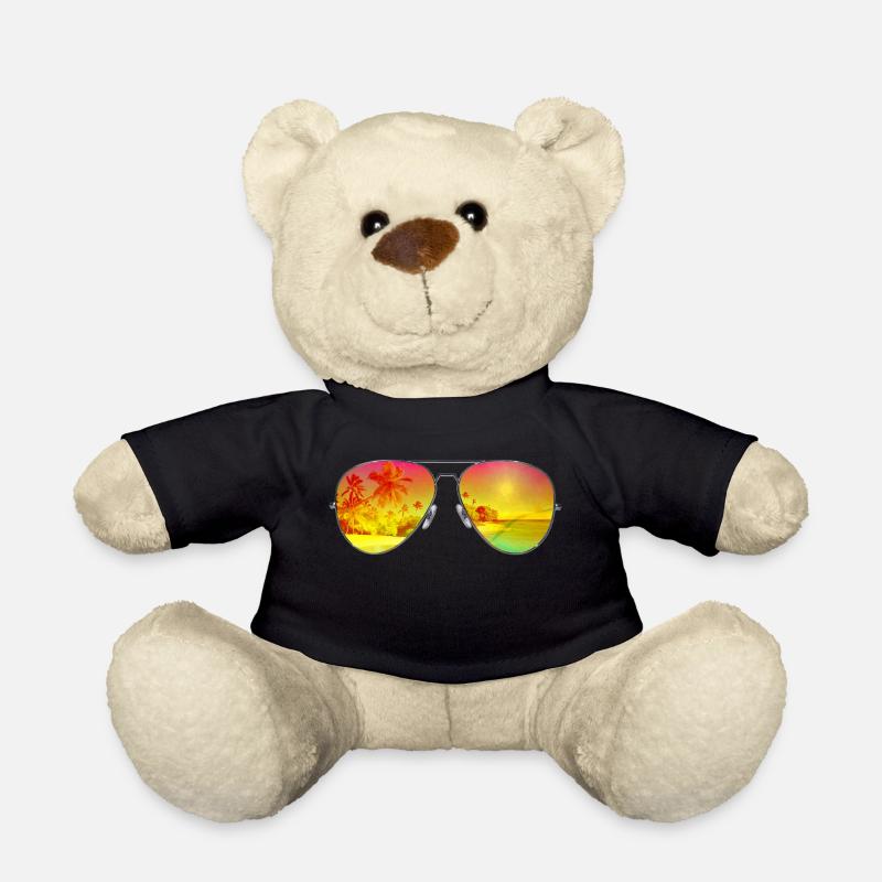 Lunettes ensoleillées - Nounours - noir