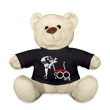 CHAINSTORY X Brompton Mr. B - Teddy Bear - black - Front