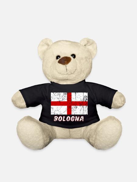 Bologna Flagge Fahne Flagge Flagge Bandera Drapeau - Teddy - Schwarz