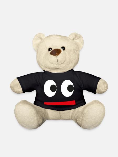 funny face - Teddy Bear - black