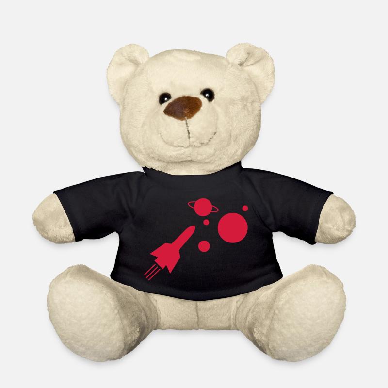 rocket - Teddy Bear - black