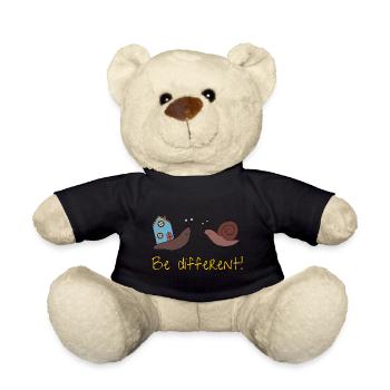 Soyez différent! - Nounours - noir - Devant