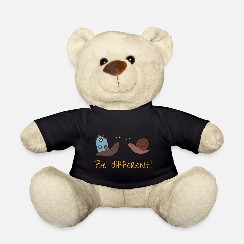 Be different! - Teddy - Schwarz
