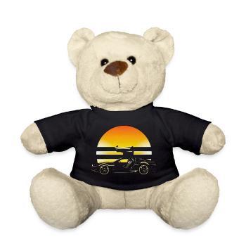 tuning auto mechaniker hubraum tuner motorsport - Teddy - Schwarz - Vorne
