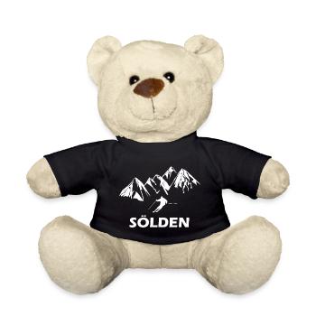 skifahren sölden - Teddy - Schwarz - Vorne