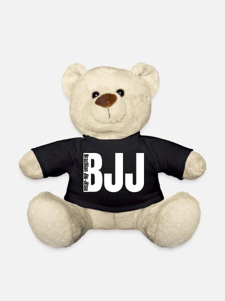 Brazilian Jiu-Jitsu Sign BJJ - Teddy Bear - black