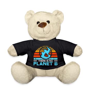 No Planet B - Teddy Bear - black - Front