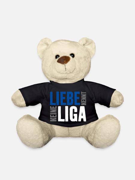 LIEBE KENNT KEINE LIGA - Teddy - Schwarz