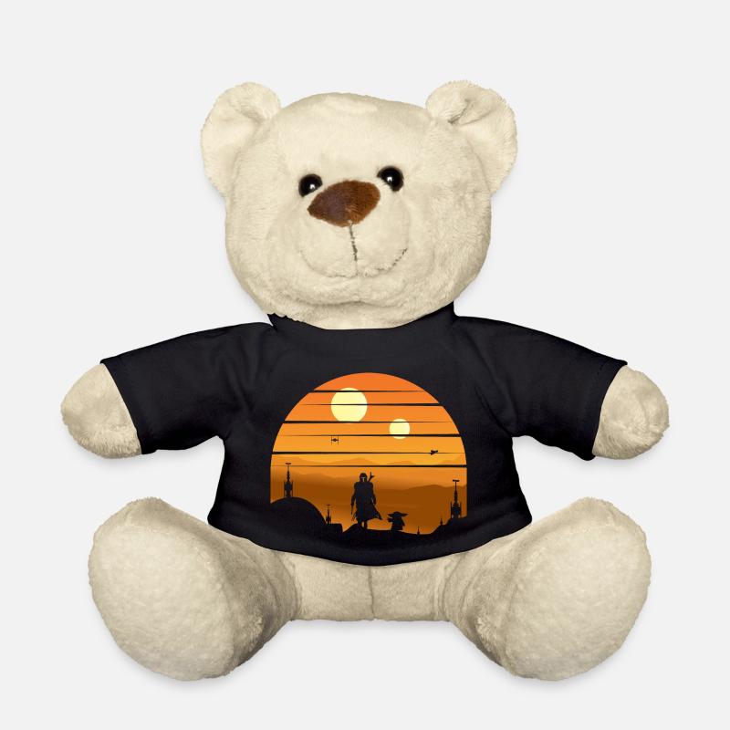 SUNSET - TV - SERIES - MOVIE - Teddy Bear - black