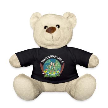 no planet b - Nounours - noir - Devant