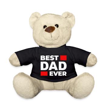 Le meilleur papa Ever ! Meilleur Père - Cadeau de la fête des pères - Nounours - noir - Devant
