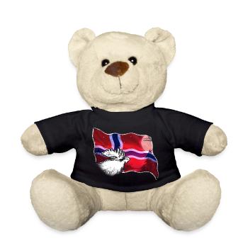 Norway - Teddy Bear - black - Front