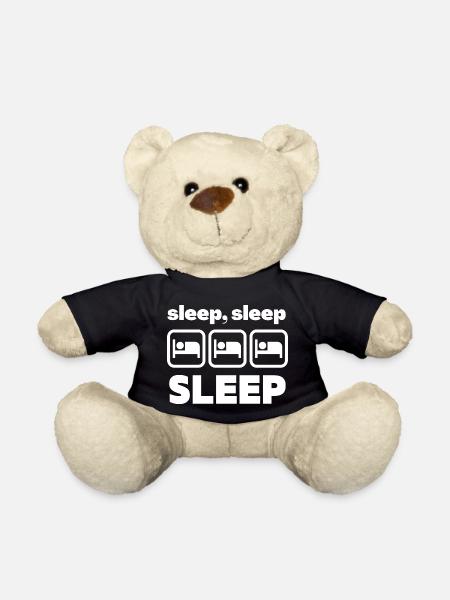 Schlaf Schlaf Schlaf - Teddy - Schwarz
