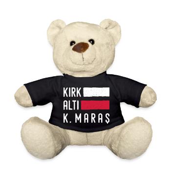 Maras 46 Türkei Turkiye Geschenk Urlaub TR Türk - Teddy - Schwarz - Vorne