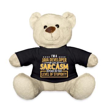 Java Developer - Teddy - Schwarz - Vorne