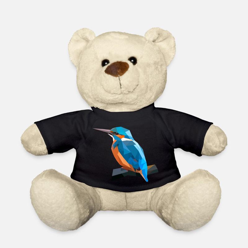 Polyart Eisvogel - Teddy - Schwarz