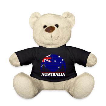 Australien - Teddy - Schwarz - Vorne