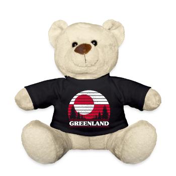 Greenland - Teddy Bear - black - Front