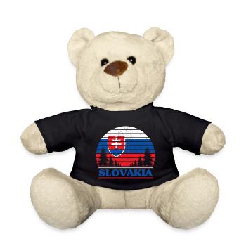 Slowakei - Teddy - Schwarz - Vorne