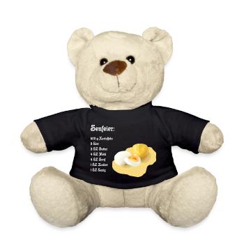 Senfeier Rezept - Teddy - Schwarz - Vorne