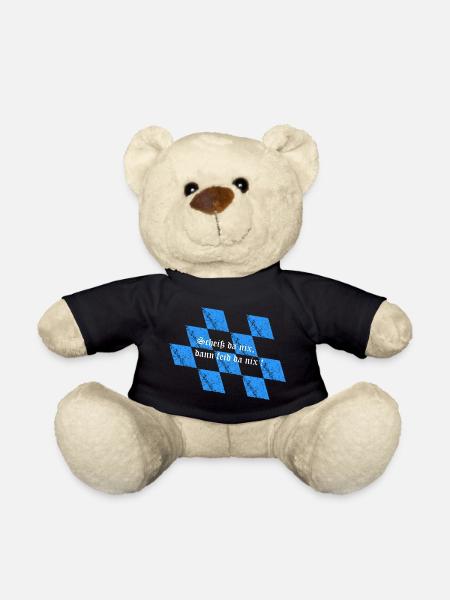 Scheiß da nix - Teddy - Schwarz