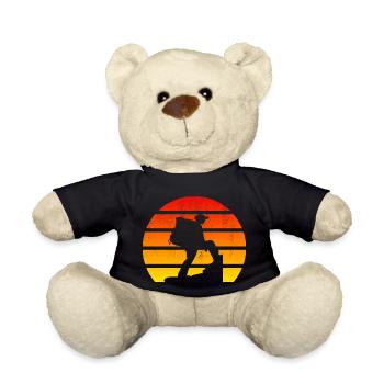 Hiking Hiking Mountains Mountaineering Mountains Mountain - Teddy Bear - black - Front