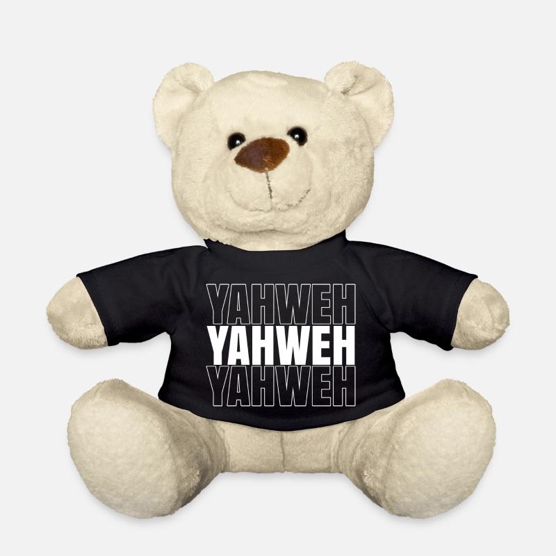 YAHWEH - Vêtements chrétiens - Nounours - noir