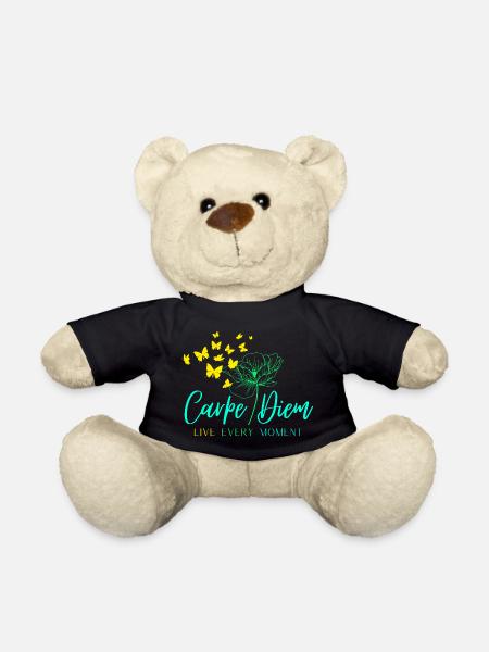 Carpe Diem VIVEZ CHAQUE INSTANT - Nounours - noir