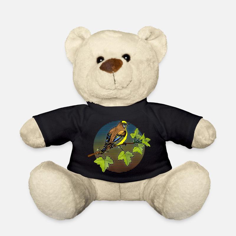 Bird - Teddy Bear - black