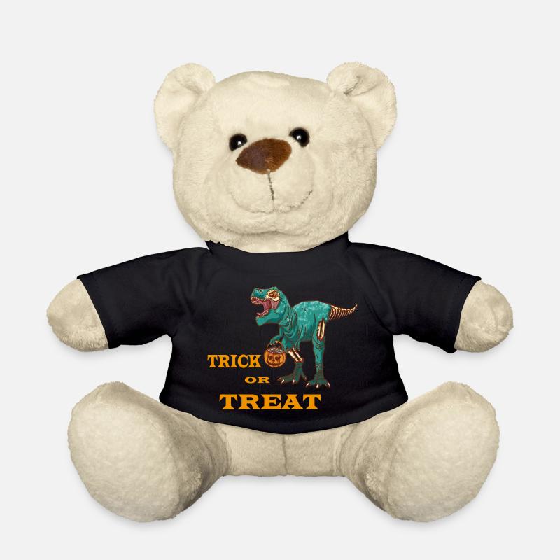 Halloween T-Rex Trick or Treat - Teddy - Schwarz