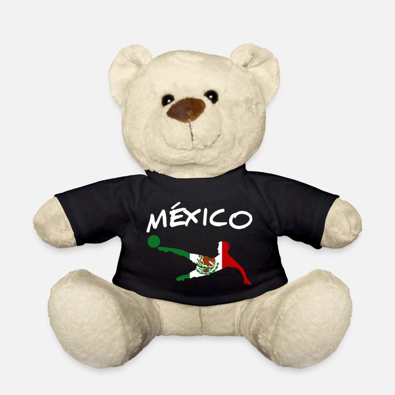 Mexiko Fußball 2022 - Teddy - Schwarz