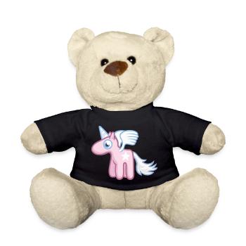 Angel the SkyPony - Ange pony - Nounours - noir - Devant