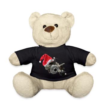 Es weihnachtet sehr: merry christmas boost - Teddy - Schwarz - Vorne