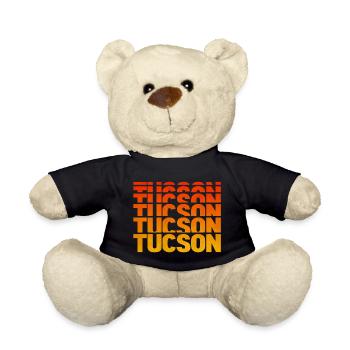 Tucson Gradient Block Typo - Teddy Bear - black - Front