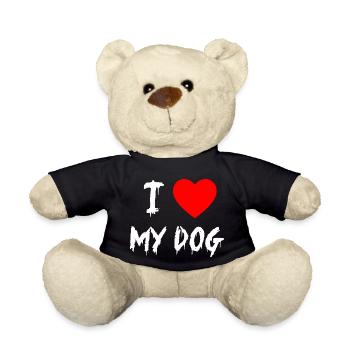 Hund Dog - Teddy - Schwarz - Vorne