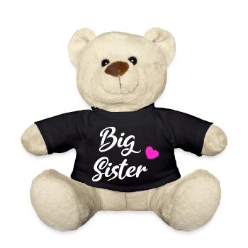 big sister in White - Teddy - Schwarz - Vorne