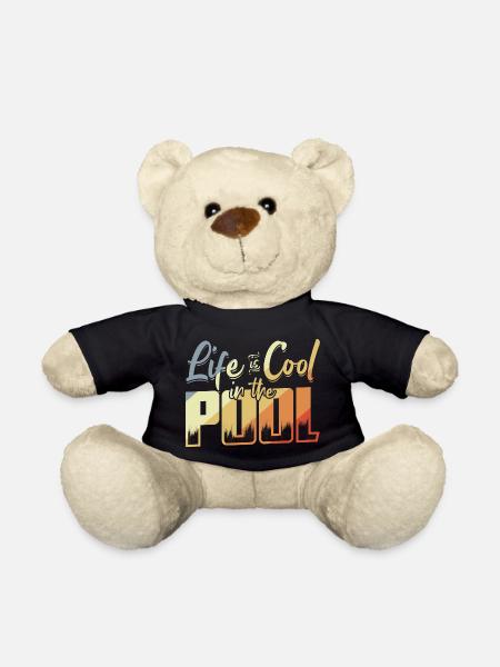Lifeguard saying - Teddy Bear - black