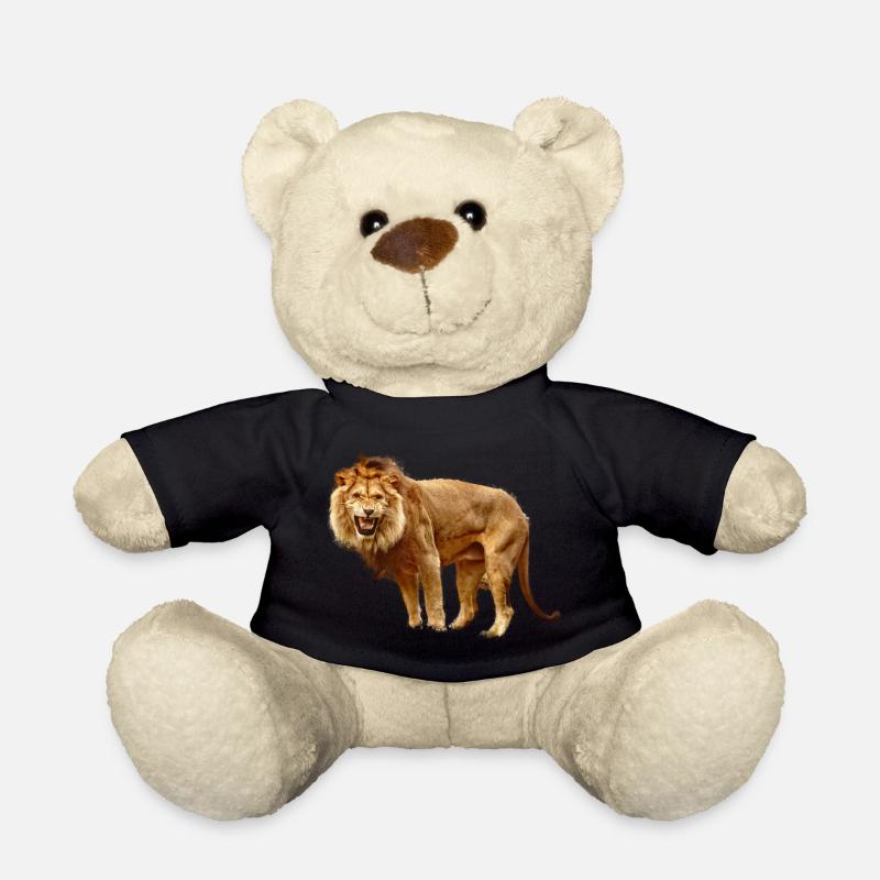 Löwe - Teddy - Schwarz