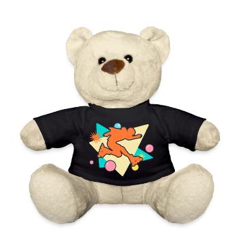 skater blader jump - Teddy - Schwarz - Vorne