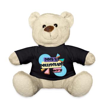 Rock n rollerblade - Teddy Bear - black - Front