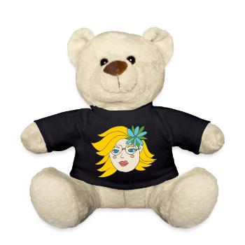 Summer Girl - Teddy Bear - black - Front