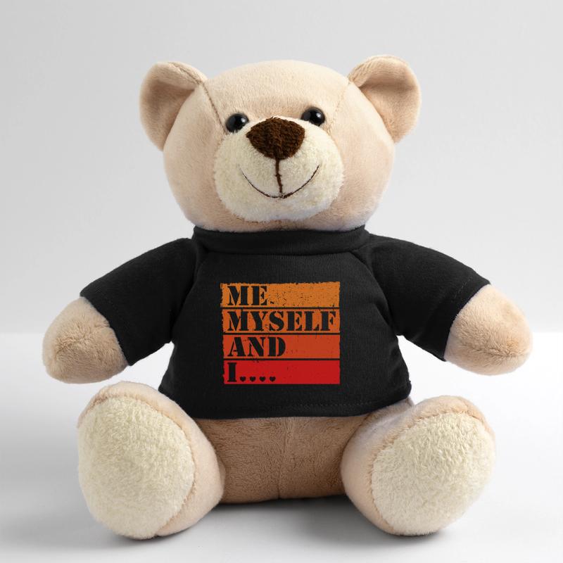 Moi moi-même et moi Retro Quote Statement Nounours