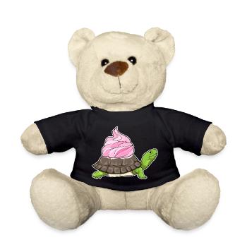 Schildkröte Zuckerguss - Teddy - Schwarz - Vorne