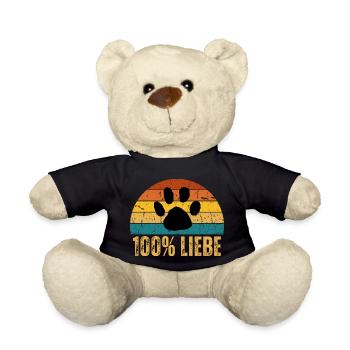 Hundeliebe - Teddy - Schwarz - Vorne