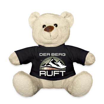 Der Berg ruft bunt Vintage - Teddy - Schwarz - Vorne