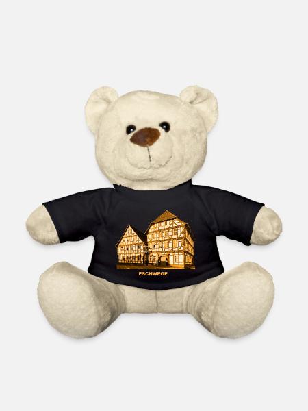 Eschwege Rathaus Werra Nordhessen - Teddy - Schwarz