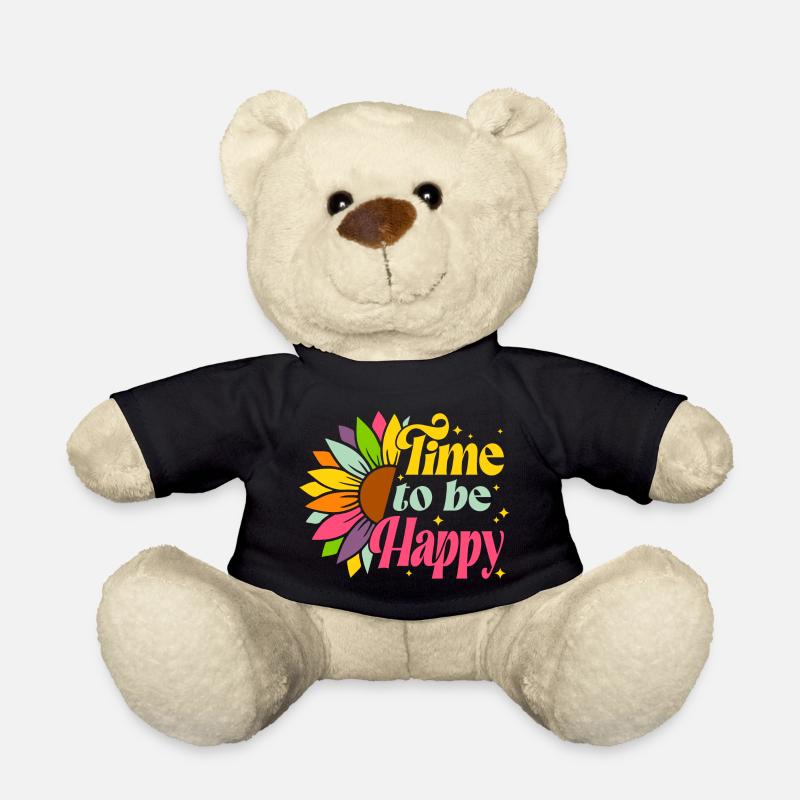 summer, hello summer, vacances d'été - Nounours - noir