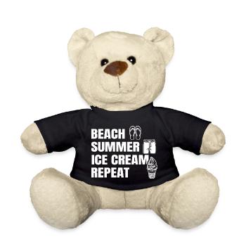 Dicton amateur de crème glacée - Nounours - noir - Devant